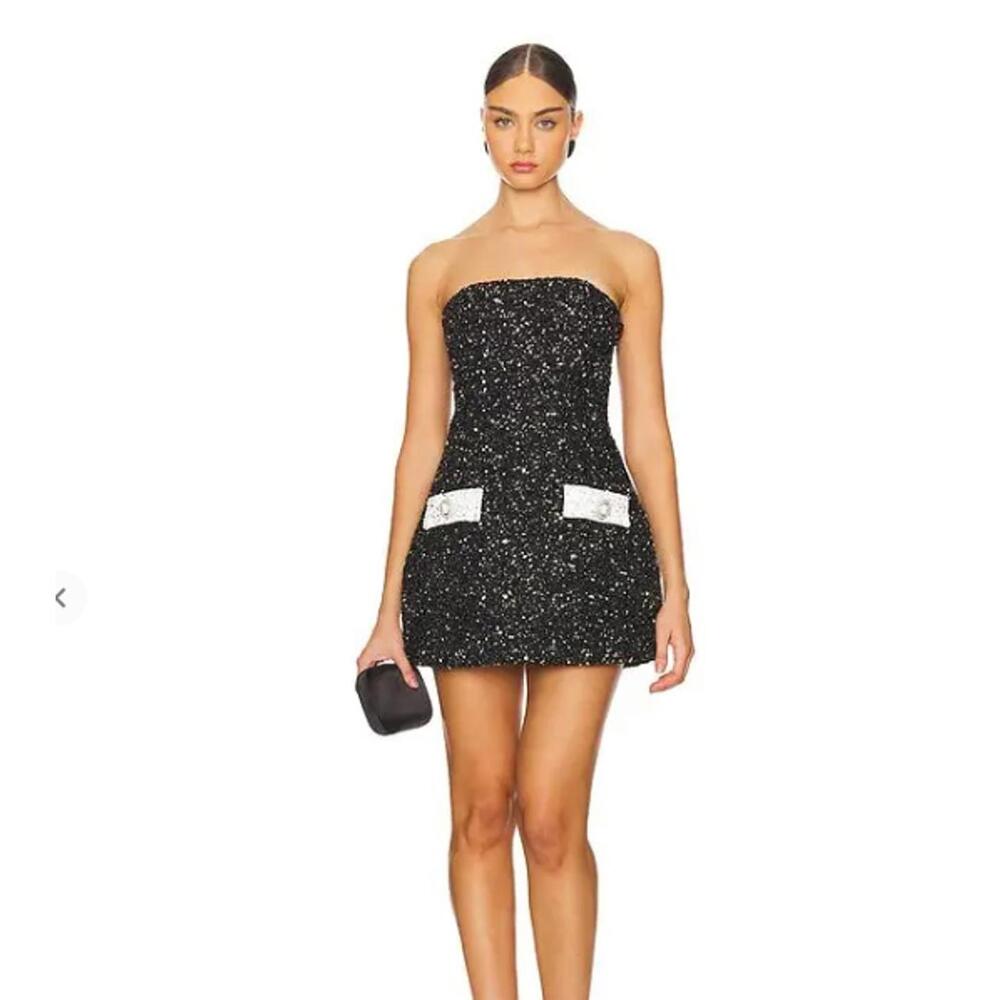 Retrofete Merit Sequinned Mini Dress